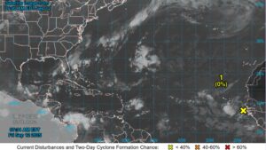 Tropical disturbance hurricane