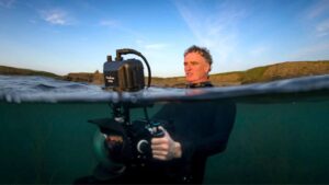 Underwater cameraman and filmmaker Ken O’Sullivan