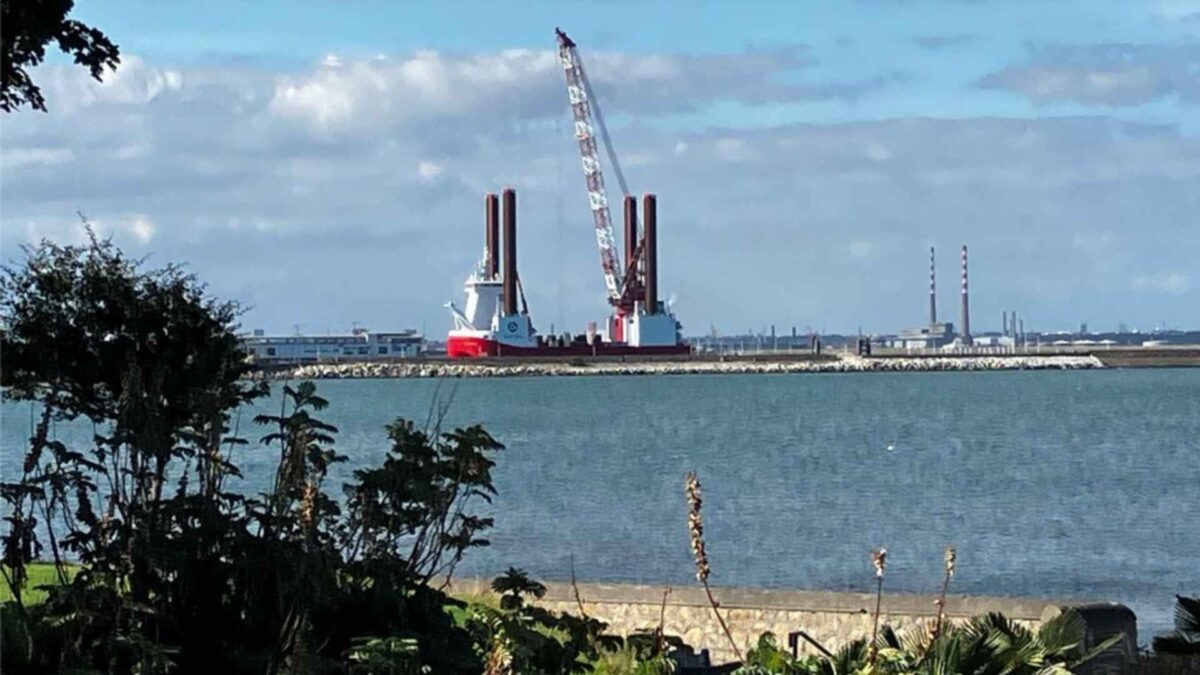 Wind Server Returns to Irish Shores for Offshore Work