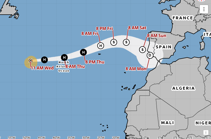 image-23 Hurricane Warning Issued as Gabrielle Bears Down on Azores