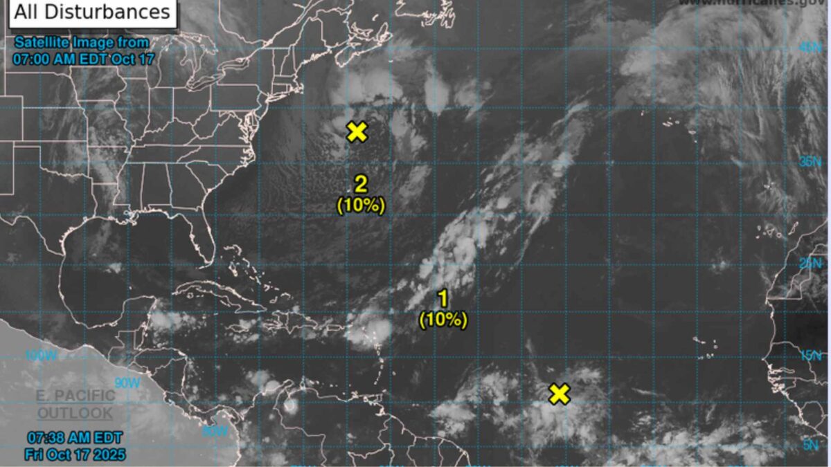 Atlantic-systems-1200x675 National Hurricane Center Monitoring Two Atlantic Weather Systems