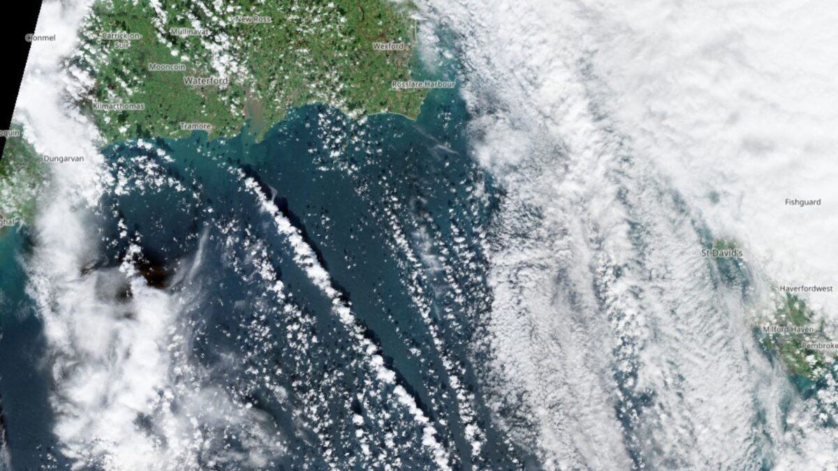 Cloud-Streets-2-1200x675 Cloud Streets over The Celtic Sea as low pressure moves south