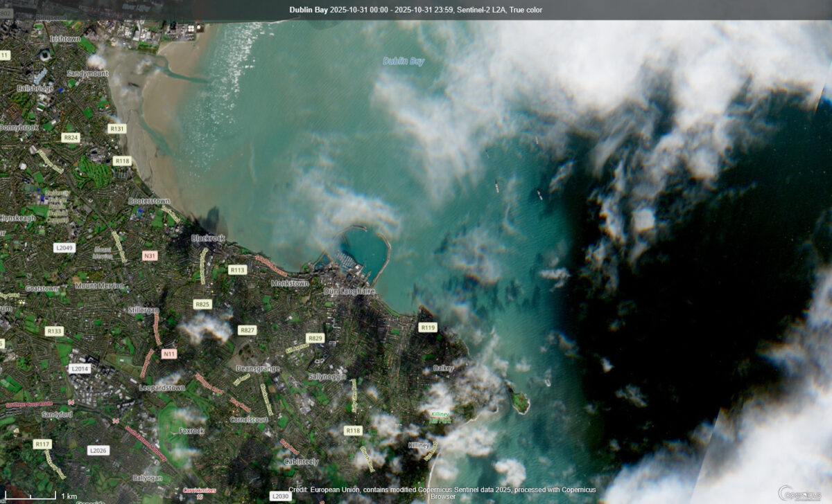 Dublin-Bay-1200x728 Satellite Captures All Kinds of Everything Over Ireland