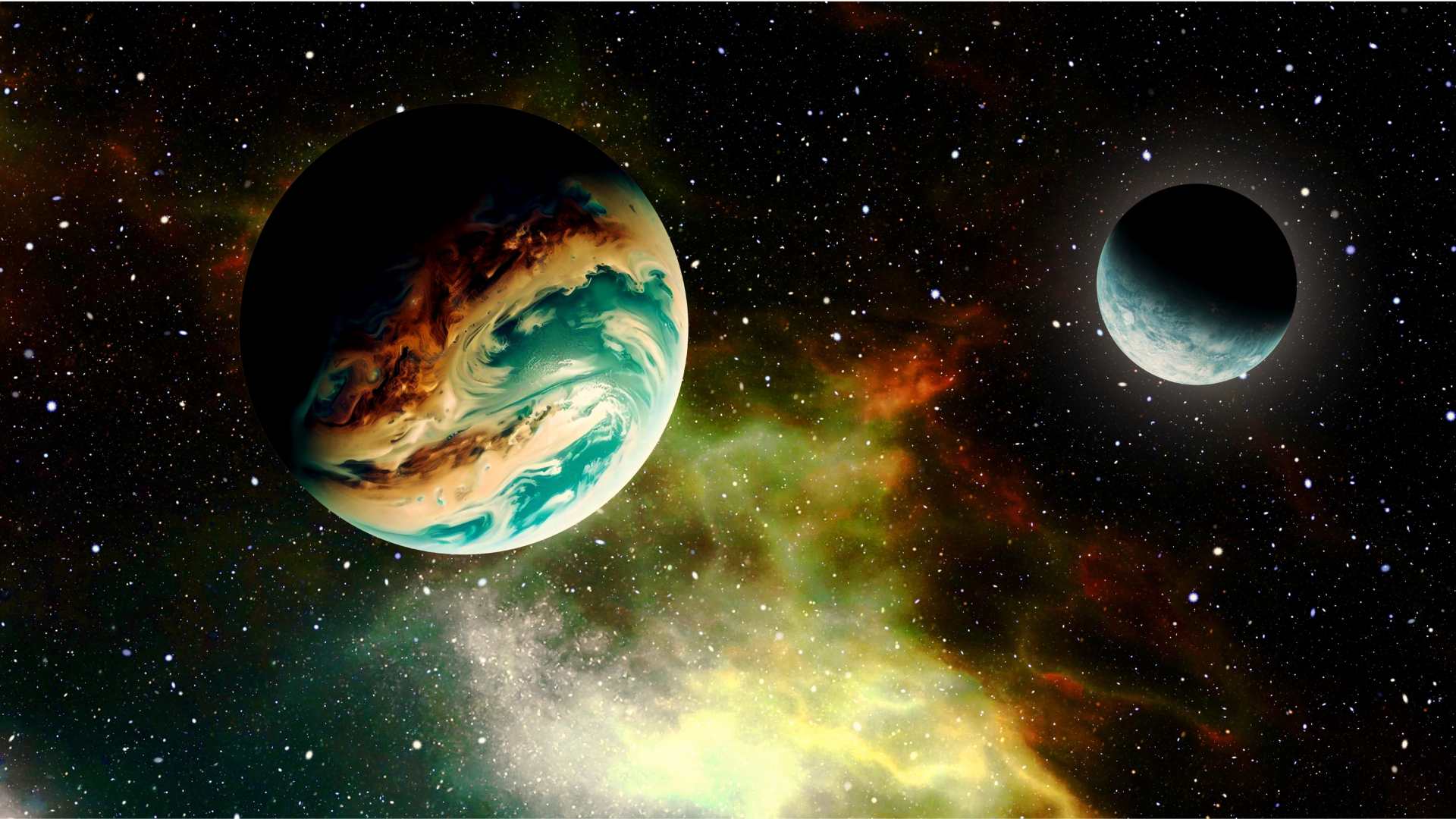 Three Earth-sized planets discovered orbiting two stars at once 19 Earth-like planet