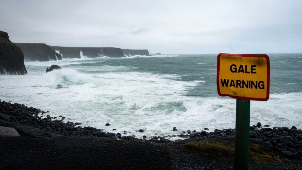 Gale warning