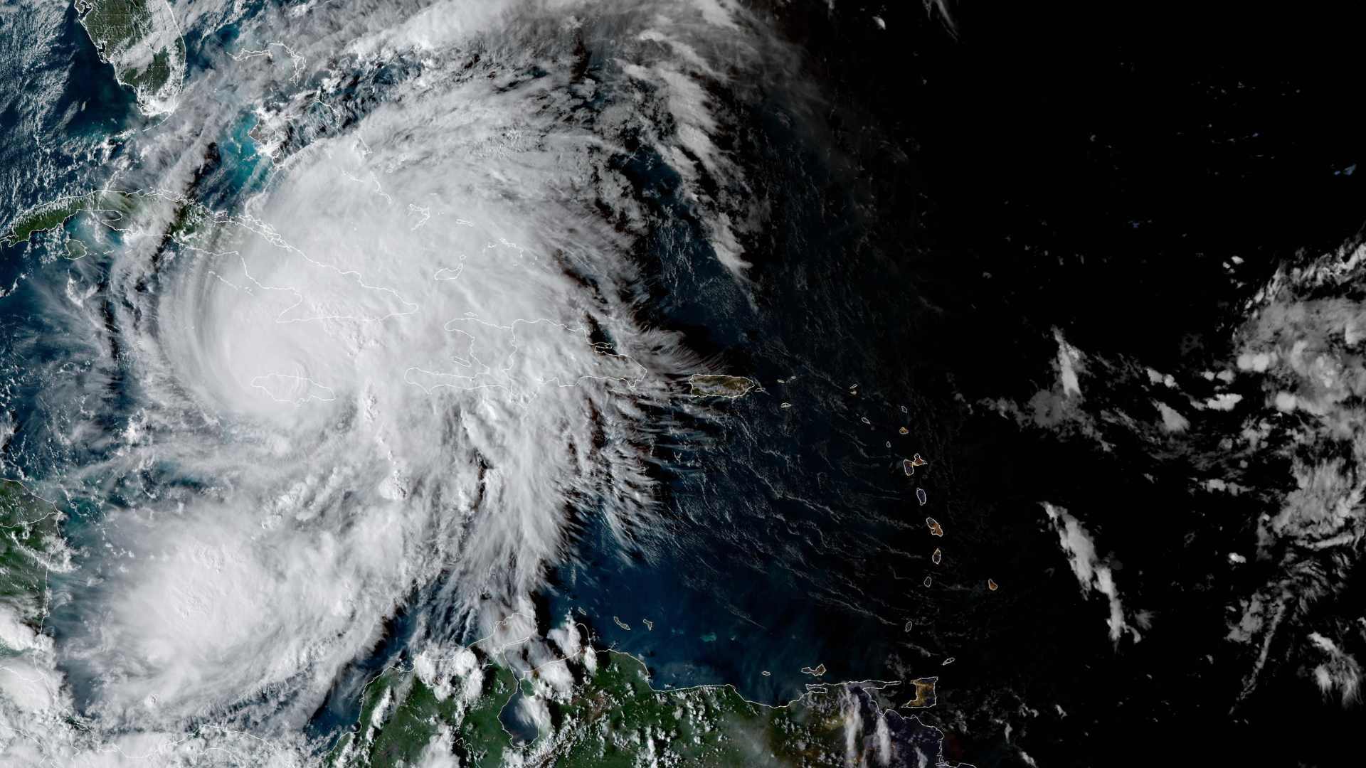 Hurricane Melissa lashes Jamaica as storm heads toward Cuba and the Bahamas 20 Hurricane Melissa on Tuesday evening. Credit NOAA