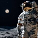 Man on moon