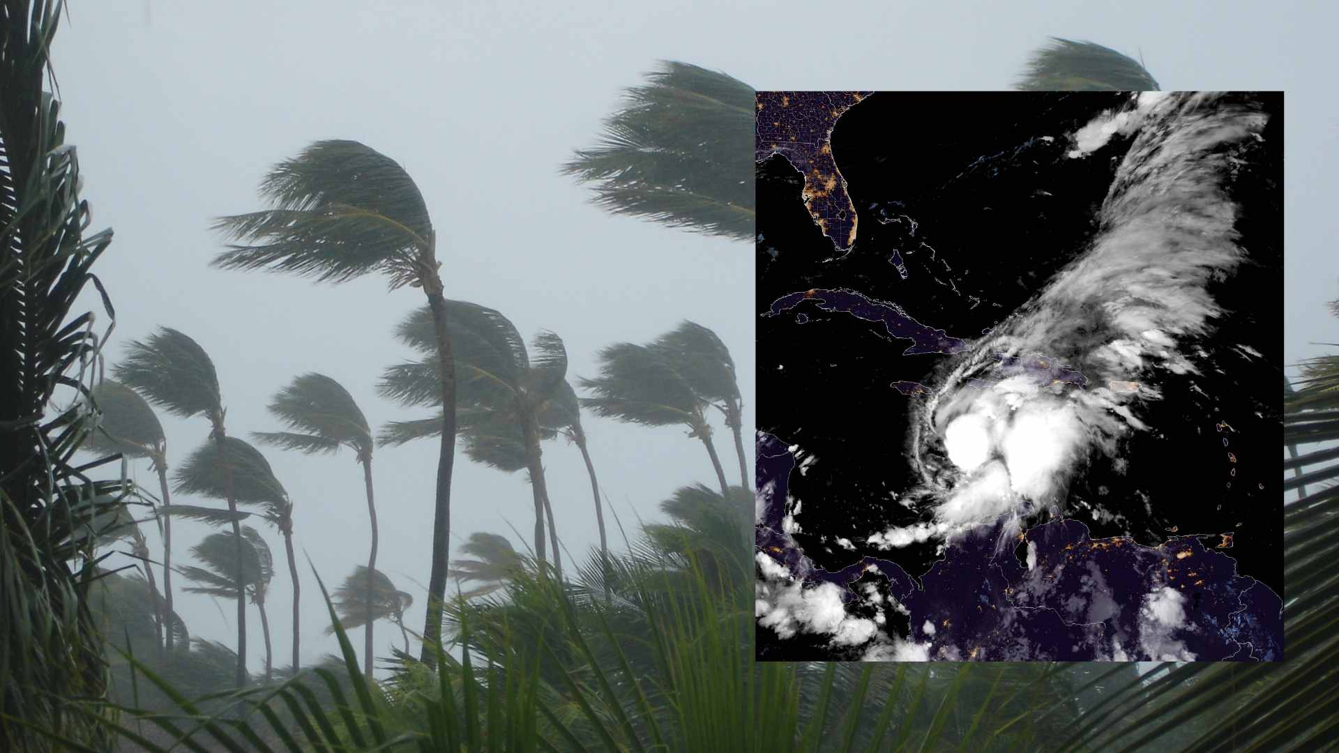 Melissa on Friday morning. Credit NOAA