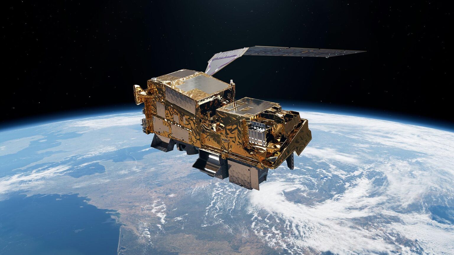 Next-generation weather satellite sends back first data