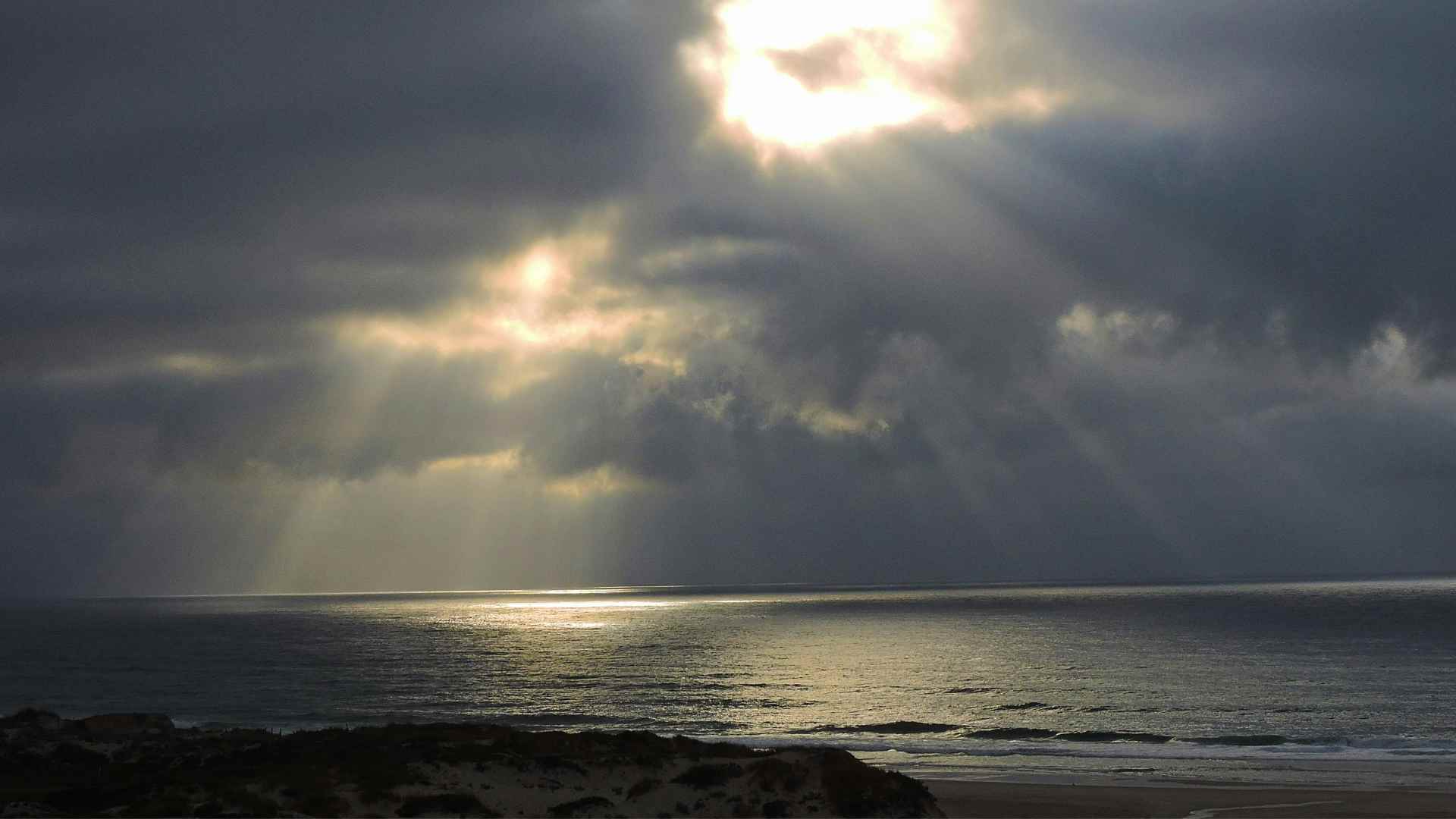 Mixed skies and weather conditions