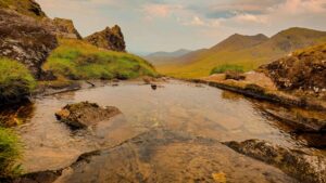 River water in County Kerry