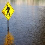 Road flooding in Meath