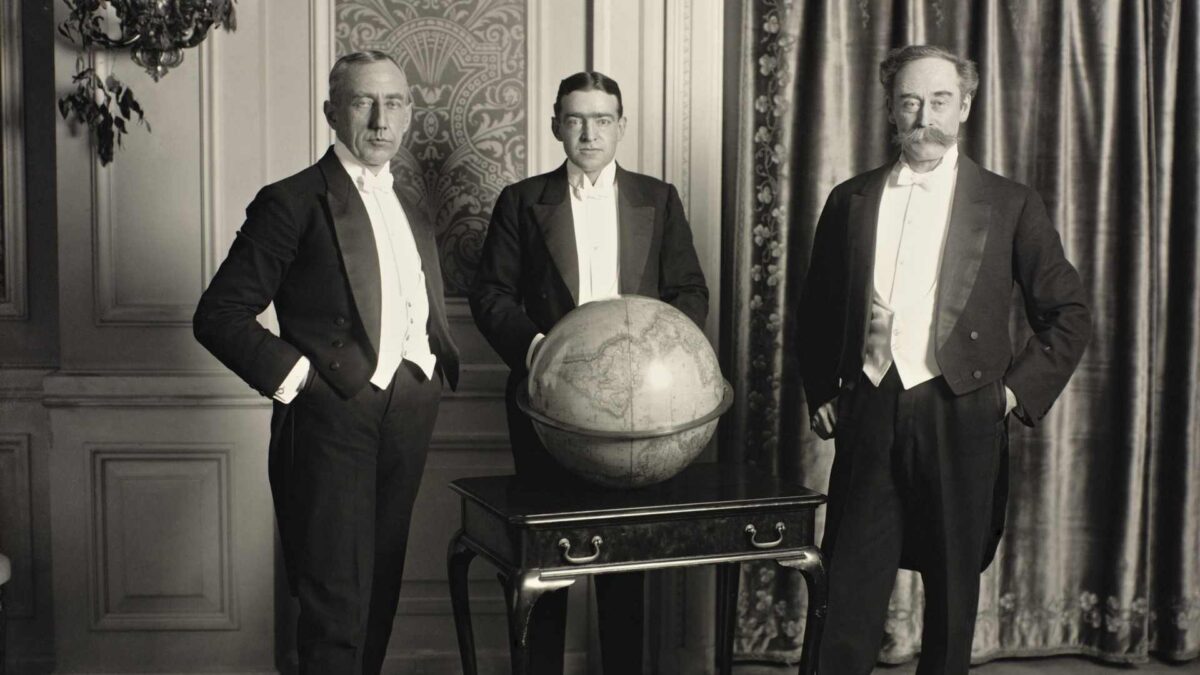 Roald-Amundsen-Ernest-Henry-Shackleton-and-Robert-Edwin-Peary-1200x675 Athy Charts New Course with Shackleton Experience