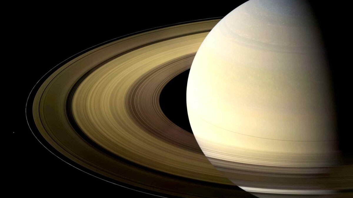 Saturn-1200x675 Celestial Close-Up: Saturn’s Razor-Thin Rings on Display