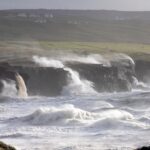 Storm Amy in Doolin, County Clare. Credit Pat Flynn