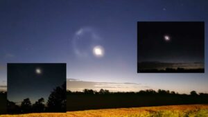 The mystery light over Ireland