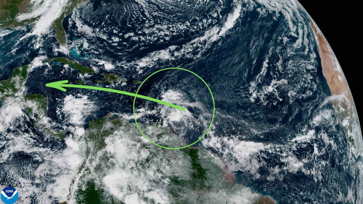 Tropical-wave-in-the-Atlantic-1200x675 Caribbean islands on alert as tropical wave could become depression