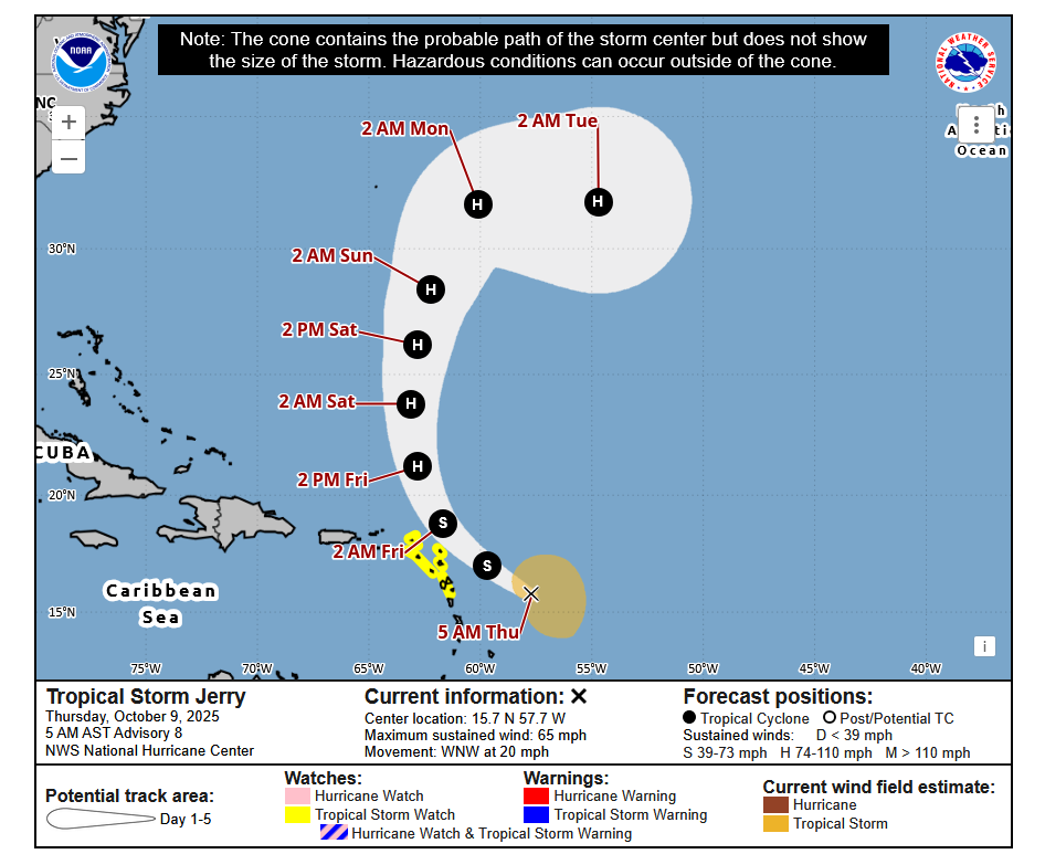 image-11 Storm Jerry Under Surveillance: Hurricane Hunters Take Flight