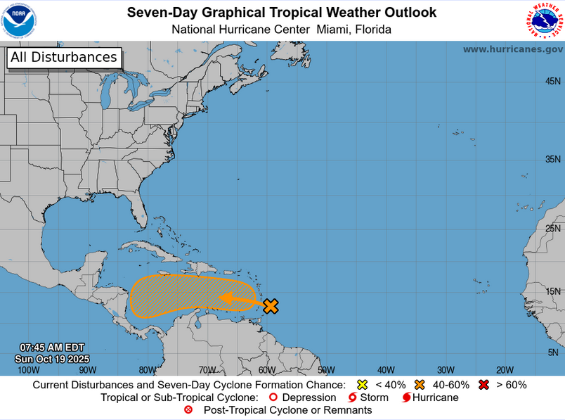 image-19 Caribbean islands on alert as tropical wave could become depression