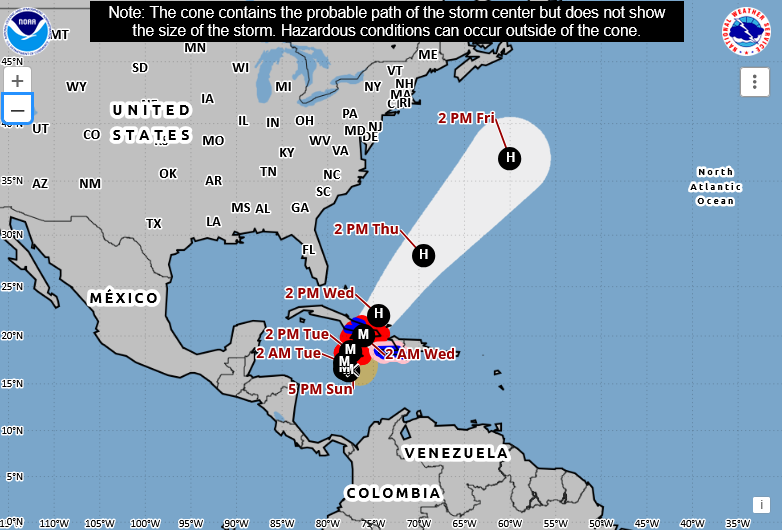image-29 Cuba, Jamaica and Haiti Brace as Hurricane Melissa Strengthens