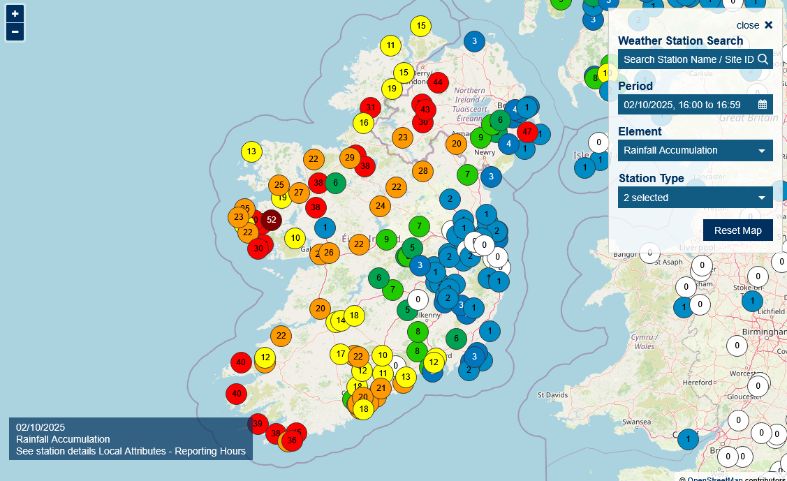 image-4 Up to two inches of rain brings spot flooding to west and southwest