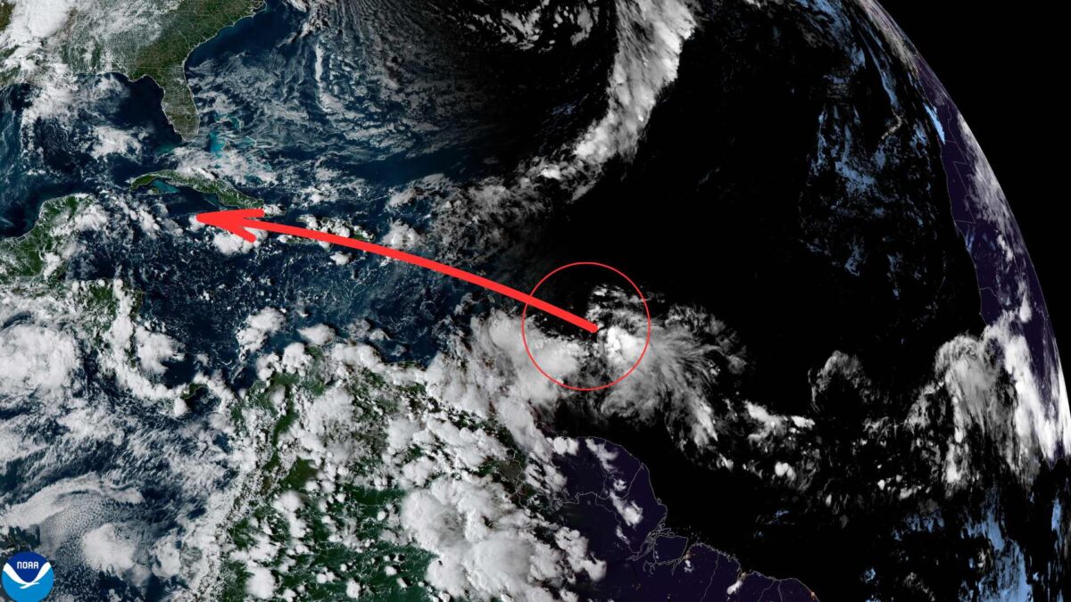 tropical-wave-in-Atlantic-1200x675 NHC monitoring two tropical systems in the Atlantic