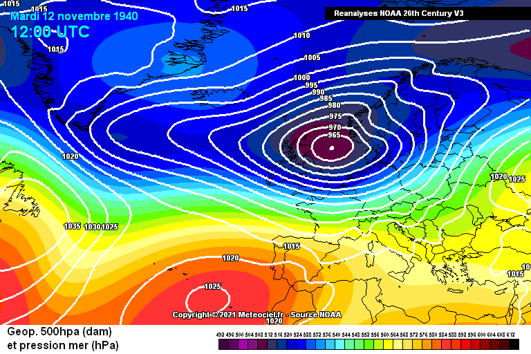 Storm The Day the Atlantic Roared: November 12, 1940
