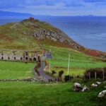 Torr Head in County Antrim with the Mull of Kintyre in the background