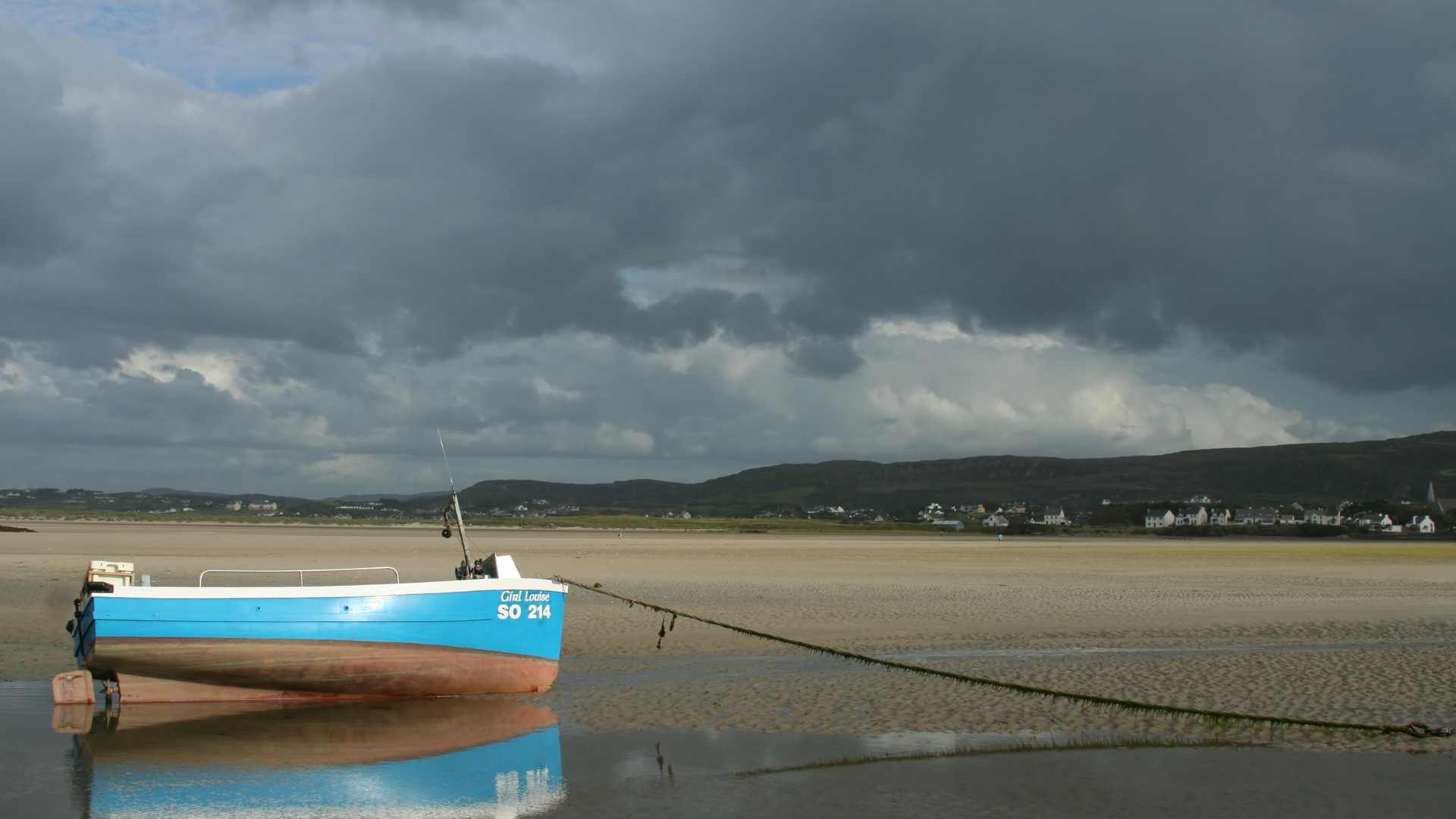 Fishing boat in County Donegal