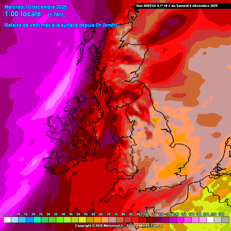 arpegeuk_52_78_0cwa5 Deepening system may bring strong gales to Atlantic coasts on Tuesday